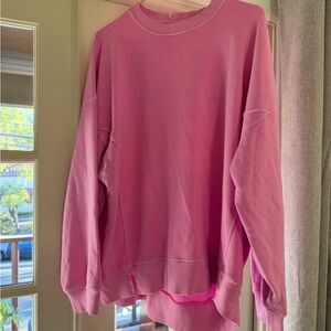 Aerie Pink Women's Sweater size large